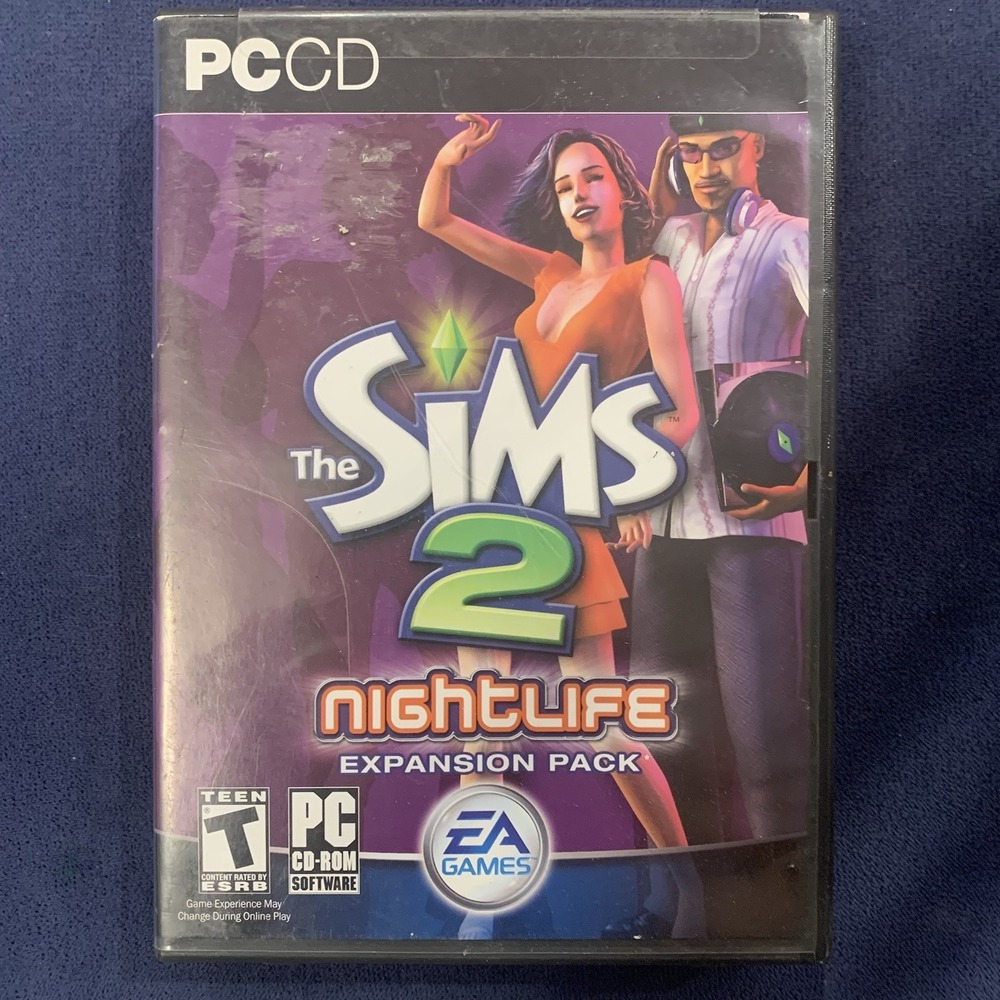 Sims 2: Nightlife (PC,‎ 2005)